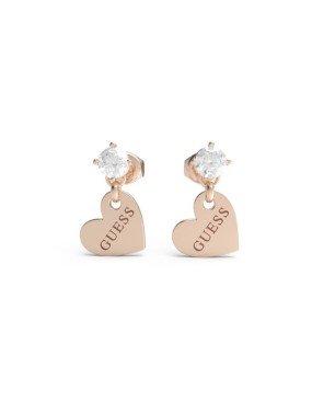 Pendientes JUBE01083JWRGT-U Heart to Heart Rosado Mujer