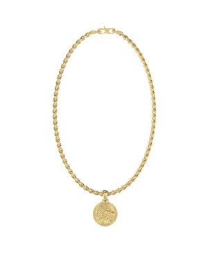 Collar Guess JUMN03007JWYGT-U Lion King Dorada Hombre