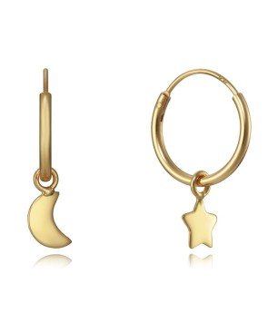 Pendientes Viceroy 5064E100-08 Acero Luna y estrella  Mujer