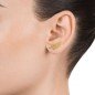 Pendientes Viceroy 5125E100-06 Hoja Climber Acero Dorado