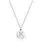 Collar Viceroy 75121C01000K Acero Letra K Mujer