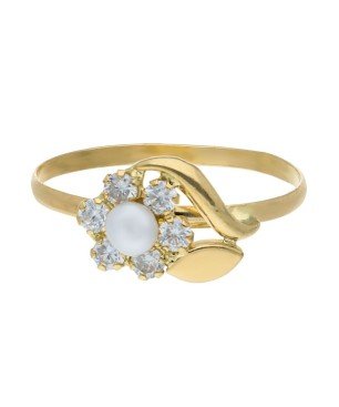 Conjunto comunión catalán circonitas Oro 18 K