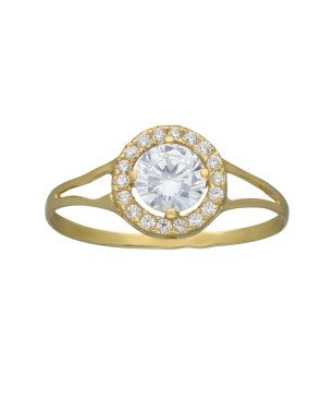 Conjunto comunión circonitas Oro 18 K 16