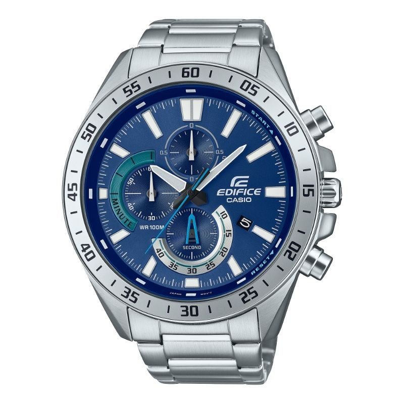 Reloj Casio EDIFICE EFV-620D-2AVUEF classic cronógrafo acero esfera azul