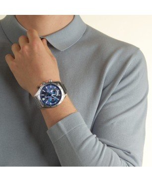 Reloj Casio EDIFICE EFV-620D-2AVUEF classic cronógrafo acero esfera azul