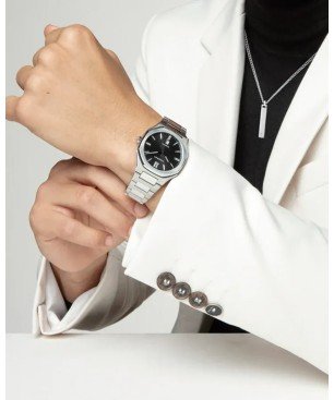 Reloj VICEROY 45009-53 Colección Laura Escanes caja de acero con doble bisel en acero e Ip negro negro con cristal zafiro 10 atm