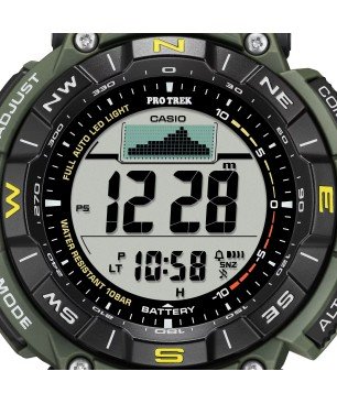 Reloj Casio PRO-TREK PRG-340-3ER Digital Outdoor imprescindibles Resistente Inmersión Buceo/Montaña Senderismo (100 metros)