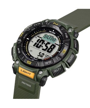 Reloj Casio PRO-TREK PRG-340-3ER Digital Outdoor imprescindibles Resistente Inmersión Buceo/Montaña Senderismo (100 metros)