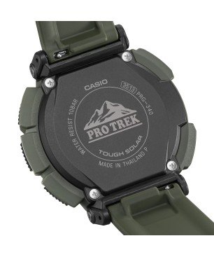 Reloj Casio PRO-TREK PRG-340-3ER Digital Outdoor imprescindibles Resistente Inmersión Buceo/Montaña Senderismo (100 metros)