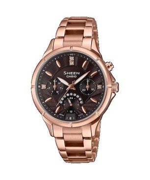 Reloj Sheen Casio Analógico para Mujer Dorado SHE-3047PG-5AUER