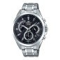 Reloj Casio EDIFICE EFV-580D-1AVUEF Cronógrafo plateado con esfera negra - Sumergible (100m) Reloj Casio EDIFICE EFV-580D-1AVUEF Cronógrafo plateado con esfera negra - Sumergible (100m)