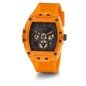 Reloj GUESS Phoenix Hombre - Cronógrafo Brazalete de Silicona Naranja - Esfera Negra | 5 ATM | GW0203G10 Reloj GUESS Phoenix Hombre - Cronógrafo Brazalete de Silicona Naranja - Esfera Negra | 5 ATM | GW0203G10