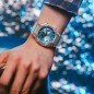 Reloj G-SHOCK Casio GA-2100BM-7A2ER Classic Correa Transparente Esfera Metalizada Azul Hombre Sumergible (200m)