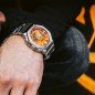 Reloj G-SHOCK Hombre - Analógico-Digital Bisel Octogonal Metalizado y Esfera Naranja - Resistente al Agua 20 BAR | GM-2110D-4AER