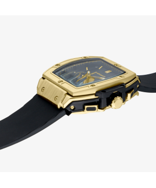 Reloj Radiant Hombre Ryan Dorado/Correa Silicona RA655202