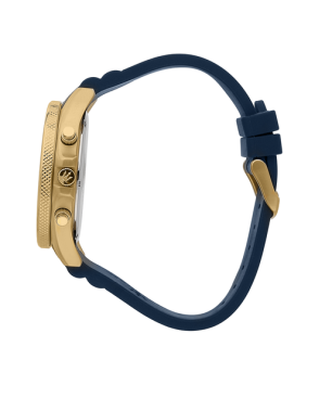 Reloj MASERATI SFIDA 44MM CHR BLUE DIAL BLUE SILICON ST para hombre R8871640004