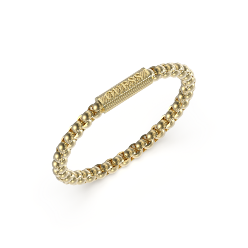 Pulsera GUESS BOND STREET Para hombre dorado JUMB03032JWYGS