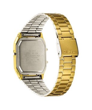 Reloj CASIO Vintage Unisex - Analógico-Digital Dorado Edgy Collection - AQ-230GA-9DMQYES