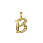 Charm para colgante VICEROY Letra B - Acero IP Dorado Sra Fashion - 15200M01012B