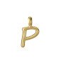 Charm para colgante VICEROY Letra P - Acero IP Dorado Sra Fashion - 15200M01012P