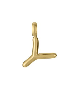 Charm para colgante VICEROY Letra Y - Acero IP Dorado Sra Fashion - 15200M01012Y