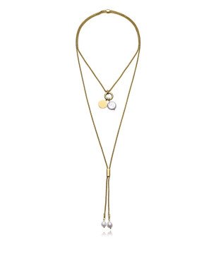 Collar VICEROY Para Mujer - Acero IP Dorado Madre Perla Sra Fashion - 14344C01012