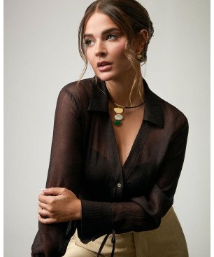 Collar Aro VICEROY Para Mujer - Acero IP Piedra Natural Madre Perla Sra Fashion - 14348C01019