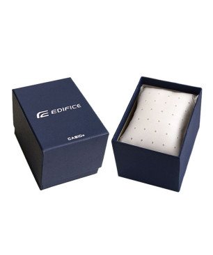 Reloj CASIO EDIFICE Para Hombre - Cronógrafo Estándar con Calendario y Esfera Negra Sumergible (100m) - EFB-710D-1AVUEF