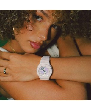 Reloj Casio G-SHOCK Para Mujer - Classic Analógico-Digital con Esfera de Color Polarizado - GMA-P2100PC-4AER