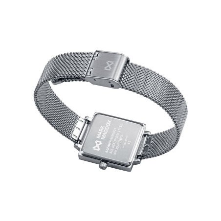 Reloj MARK MADDOX Para Mujer - Caja y Brazalete Acero con Malla Milanesa y Esfera Azul - MM1027-37