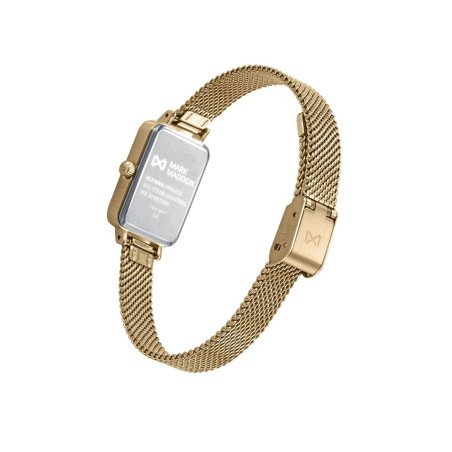Reloj MARK MADDOX Para Mujer - Caja y Brazalete Acero IP Dorado con Esfera Dorada - MM1025-27