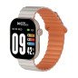 Smartwatch MARK MADDOX Unisex - Caja de Metal con Correa de Silicona Blanca/Naranja - HS2007-10