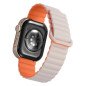 Smartwatch MARK MADDOX Unisex - Caja de Metal con Correa de Silicona Blanca/Naranja - HS2007-10