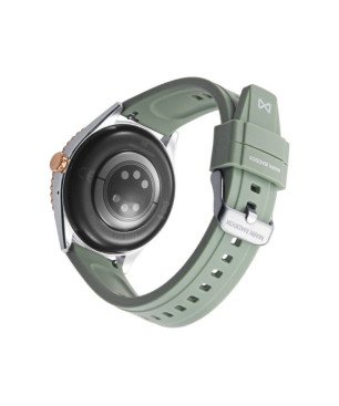 Smartwatch MARK MADDOX Unisex - Caja de Acero Bitono en IP Rosa con Correa de Silicona Verde - MS2001-80
