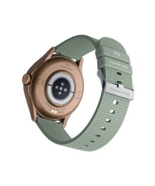 Smartwatch MARK MADDOX Unisex - Caja de Policarbonato Rosa con Correa de Silicona Verde- HS2006-70