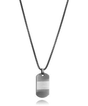 Collar VICEROY Para Hombre - Colgante de Placa Acero Sr Fashion - 75432C01000