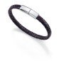 Pulsera VICEROY Para Hombre - Acero y Piel Trenzada Marrón y Azul Sr Fashion - 6373P09013 Pulsera VICEROY Para Hombre - Acero y Piel Trenzada Marrón y Azul Sr Fashion - 6373P09013