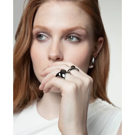 Anillo VICEROY de mujer de acero con ondas Talla | 14 (17,19mm) 14208A01400