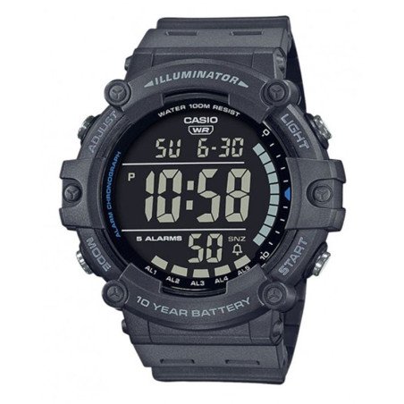 Reloj CASIO Para Hombre - Digital con Retroiluminación LED Sumergible (100m) - AE-1500WH-8BVEF
