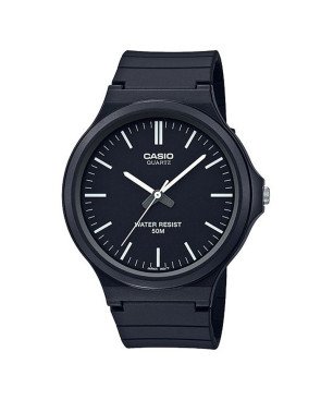 Reloj Casio Analógico resina, 5 BAR, Ultraligero MW-240-1EVEF