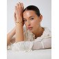 Pulsera GUESS G Crystal Para Mujer - Acero IP Dorado con Colgante G Cubierto de Piedras Sobre Fondo Madreperla | JUBB05438JWYGS