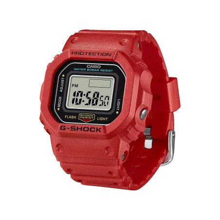 Reloj Anillo G-SHOCK NANO Mini Reloj Rojo en Forma de Anillo | 20 BAR | Resina Bio | Coleccionable | DW-5600-4ER