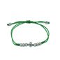 Pulsera Real Betis Balompié Oficial - Macramé Verde Ajustable con Adornos y Escudo de Acero | CJ5019A Pulsera Real Betis Balompié Oficial - Macramé Verde Ajustable con Adornos y Escudo de Acero | CJ5019A