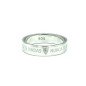 Anillo Sevilla F. C. Oficial - Talla 16 - Plata de Ley con Grabado Escudo y Frase "Nunca te Rindas" | CJ7003A16