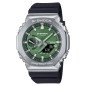 Reloj G-SHOCK Unisex – Metal Octogonal Tough Solar y Bluetooth® | 20 BAR | Correa Bio-Resina y Esfera Verde – GBM-2100A-1A3ER
