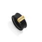 Anillo VICEROY Para Mujer - Acero e IP Negro/Dorado - Cables y Barra con Circonitas | TALLA 14 (17,19mm) 15194A01410 Anillo VICEROY Para Mujer - Acero e IP Negro/Dorado - Cables y Barra con Circonitas | TALLA 14 (17,19mm) 15194A01410