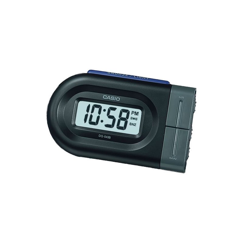 Reloj de Mesa CASIO - Despertador Digital con Función de Repetición Negro | DQ-543B-1EF Reloj de Mesa CASIO - Despertador Digital con Función de Repetición Negro | DQ-543B-1EF