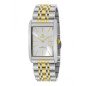Reloj MAREA Hombre Rectangular de Acero con Esfera Plata y Detalles Dorados B36210/3