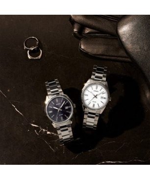 Reloj CASIO Para Hombre - Analógico con Esfera Negra y Calendario - Sumergible (50m) MTP-1302 Series - MTP-1302PD-1A1VEF