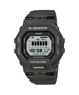 Reloj Casio G-SHOCK Para Hombre - G-Squad Smartphone Link - Sumergible (200m) - Correa Negra Resina - GBD-200-1A1ER